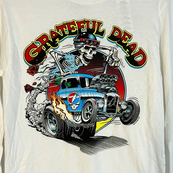 NEW URBAN OUTFITTERS SHIRT SMALL GRATEFUL DEAD STEAL YOUR HOT ROD MOTORHEAD TEE - Picture 5 of 7